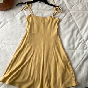 Yellow dress size small